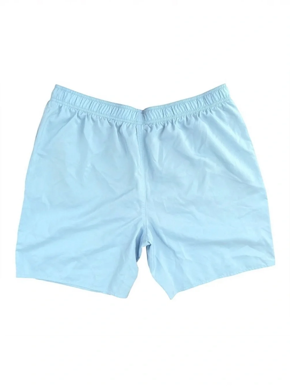 NWT Adidas Mens XL Blue Solid CLX Swim Trunks Classic Length Board Shorts IL4007